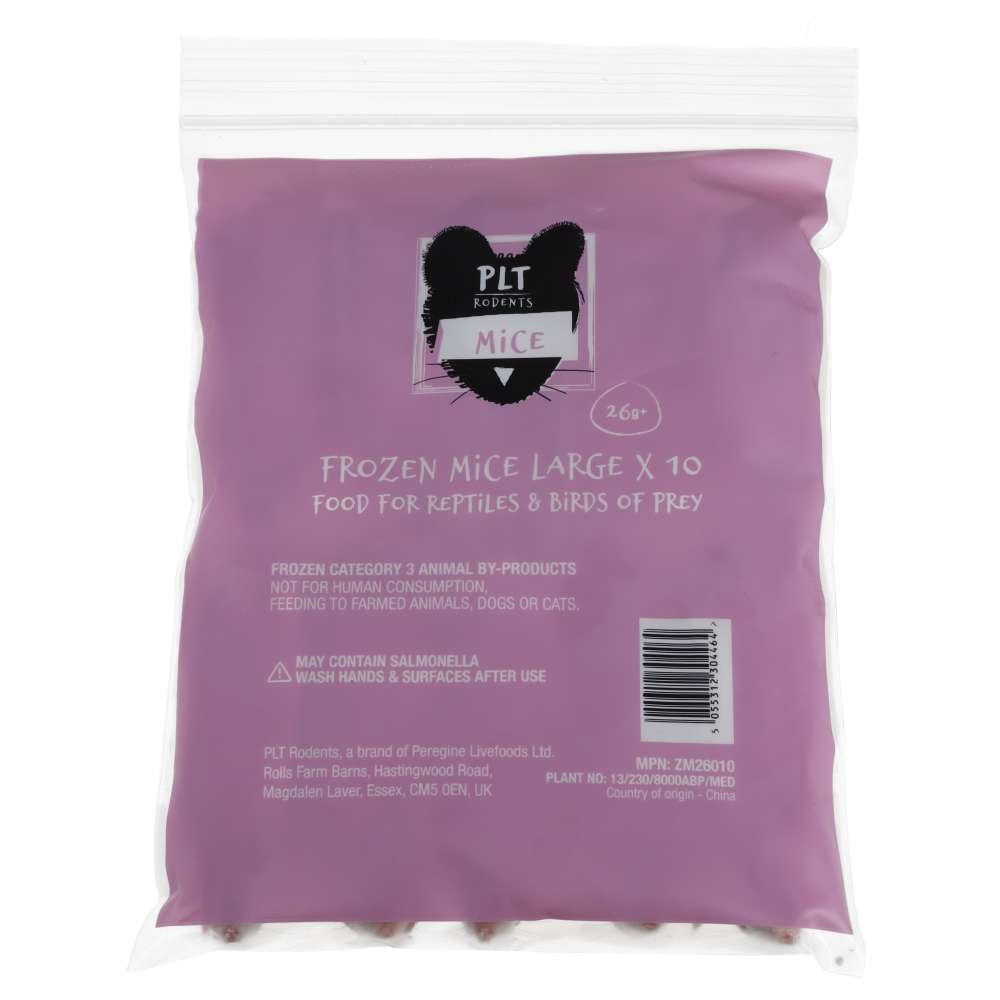 Frozen Mice (Pack Sizes - Delivery Available)