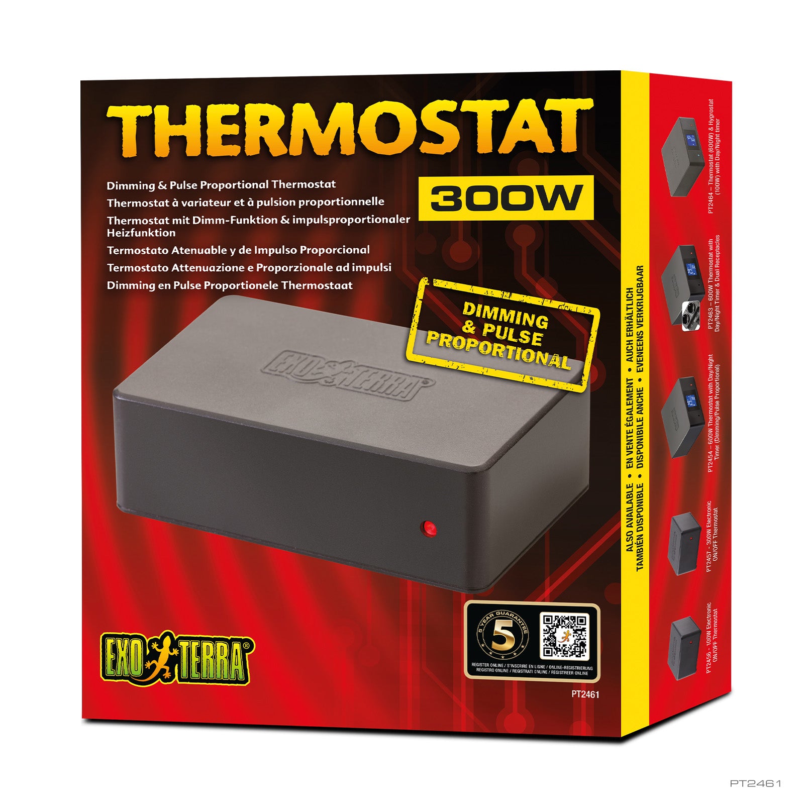 Exo Terra Thermostat 300w Dimming & Pulse Proportional Stat