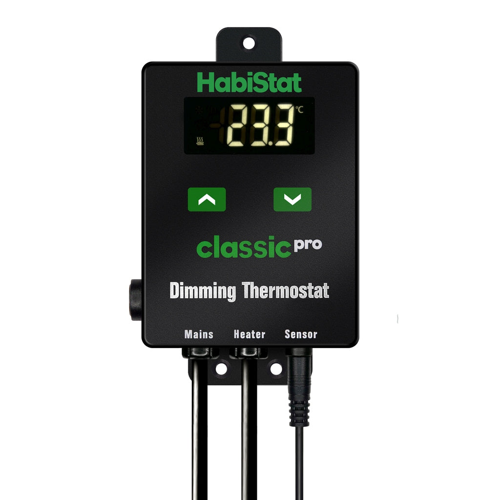 HabiStat Classic Pro Dimming Thermostat, Black, 450 Watt