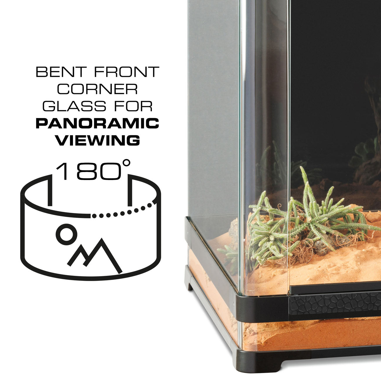 Exo Terra Vista - Panoramic Glass Vivarium