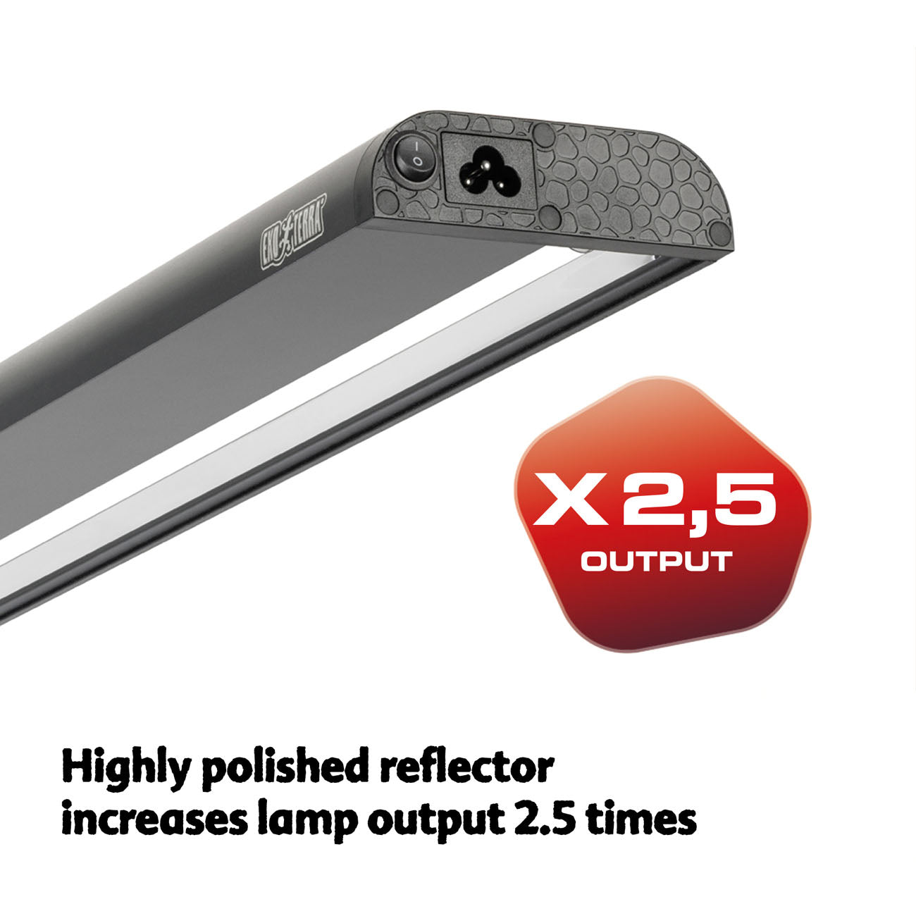 Exo Terra T5 Fluorescent Lamp Fitting