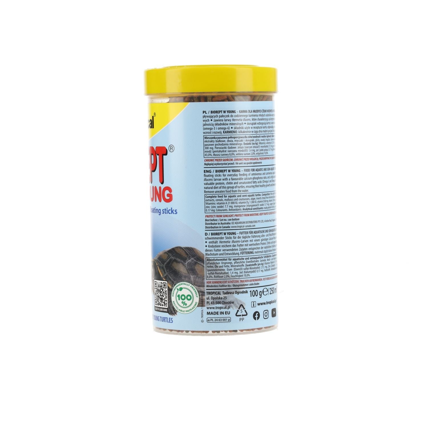 Tropical Biorept W Young Floating Sticks 100g product image 3