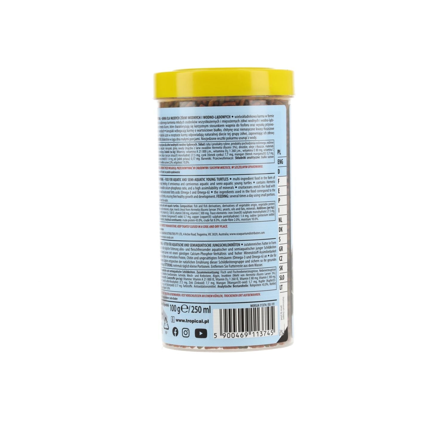 Tropical Biorept W Young Floating Sticks 100g product image 4