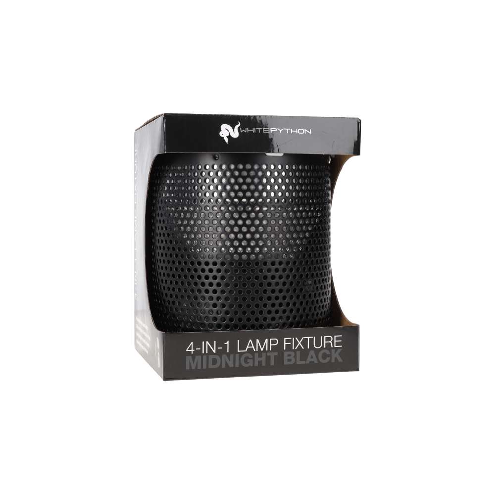 White Python 4 in 1 Lamp Fixture and Guard