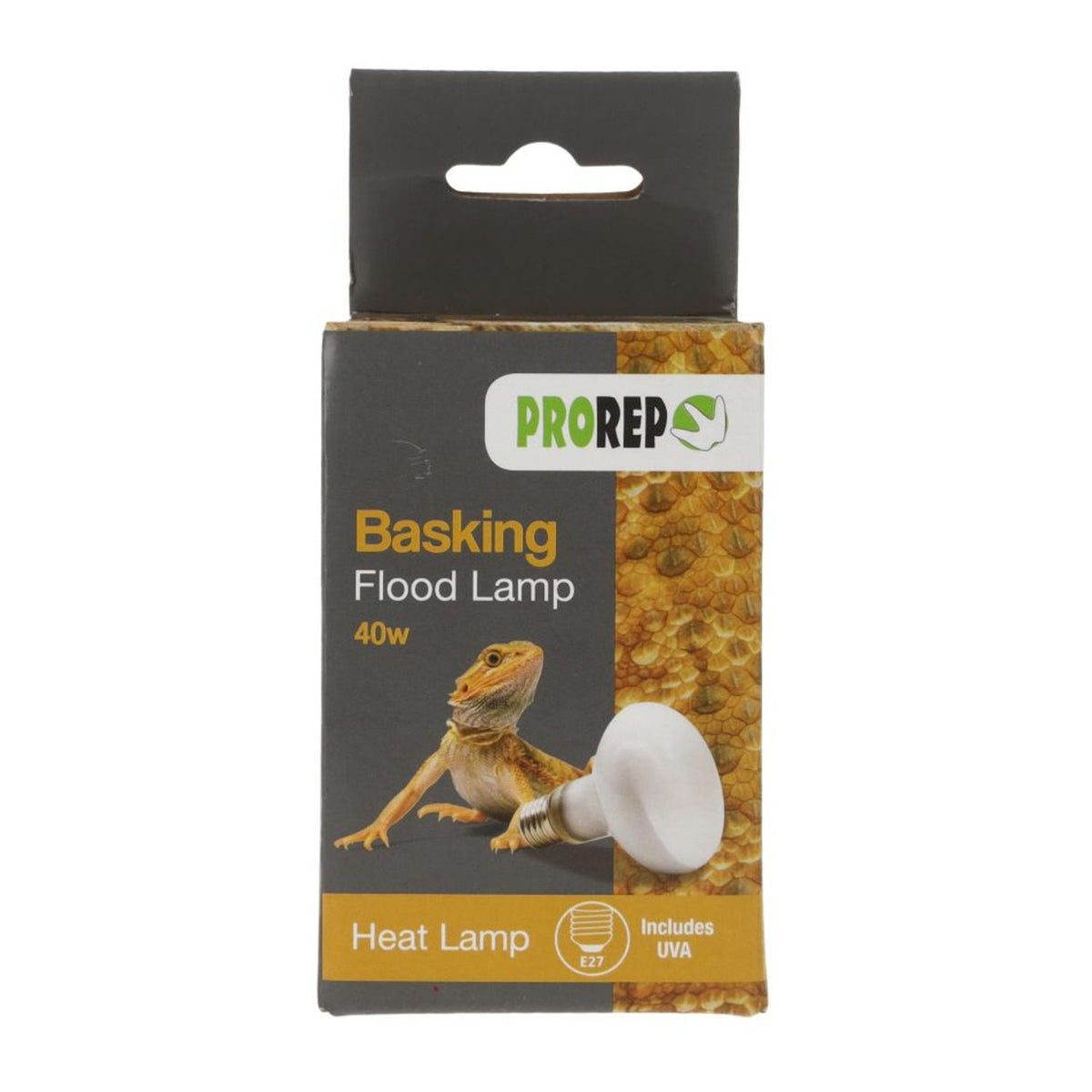 ProRep Basking Flood Lamp 40W ES – single lamp packaging