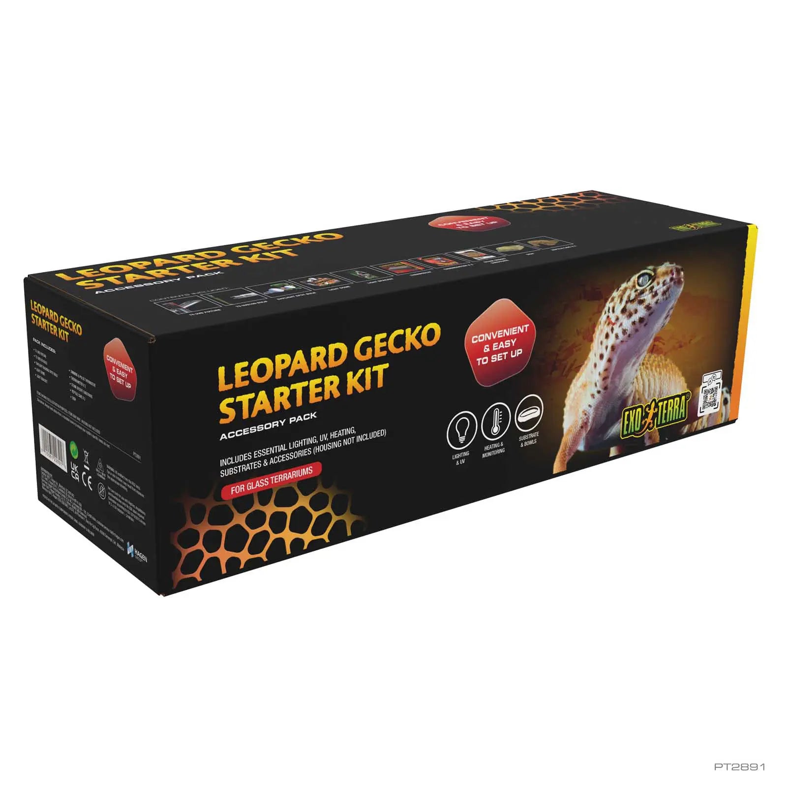 Exo Terra Leopard Gecko Terrarium Accessory Kit