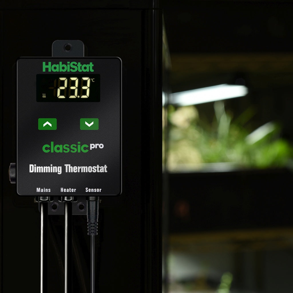 HabiStat Classic Pro Dimming Thermostat, Black, 450 Watt