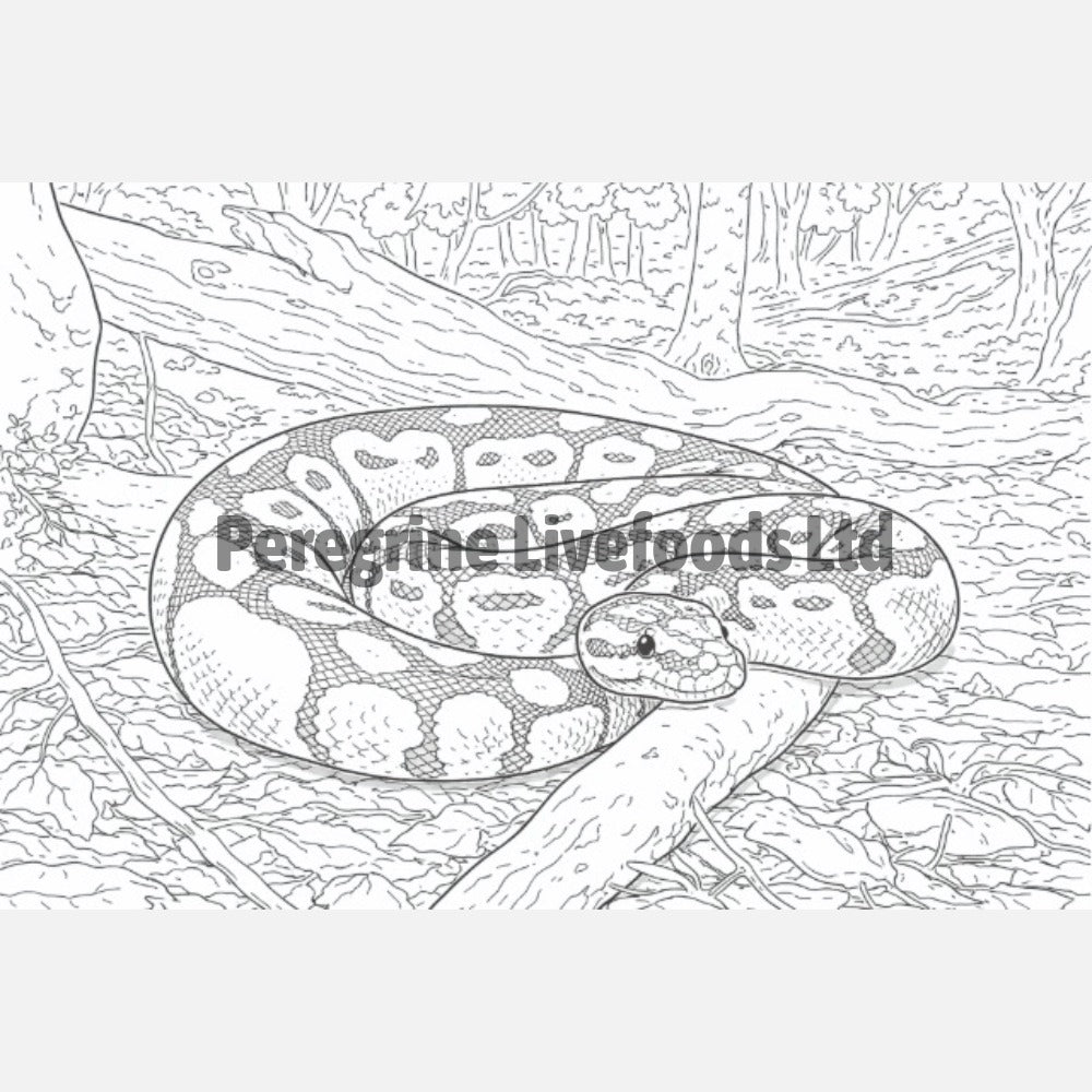 The Colouring Book of Reptiles