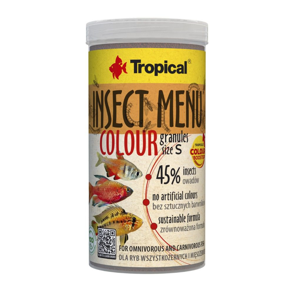 Tropical Insect Menu Colour Granules S 54g packaging