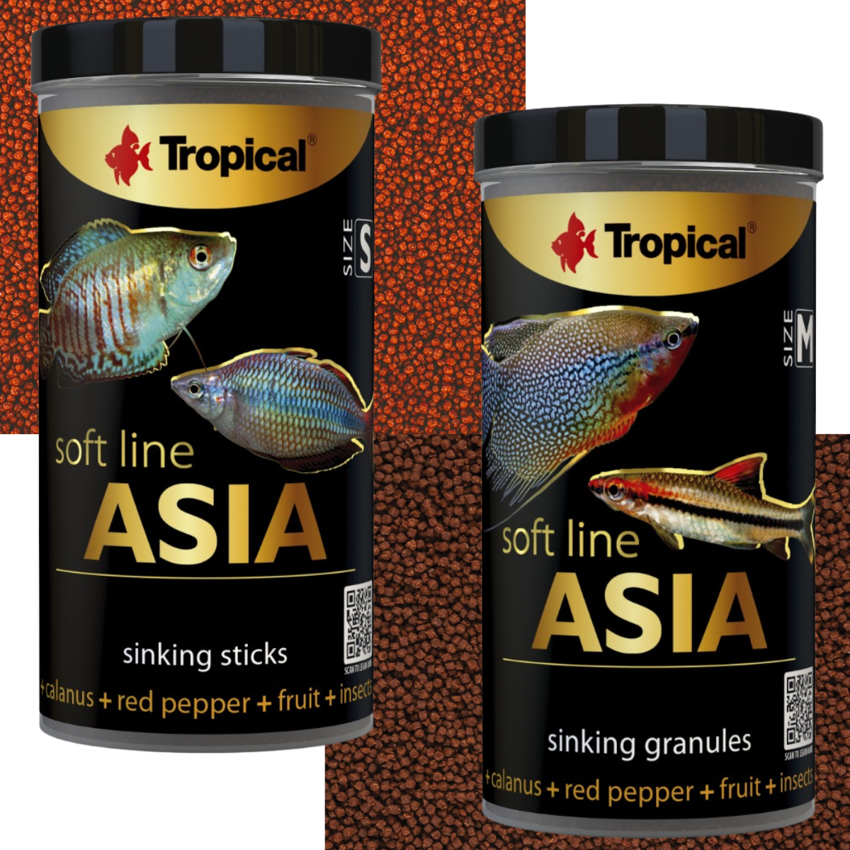 Tropical Soft Line Asia Fish Food