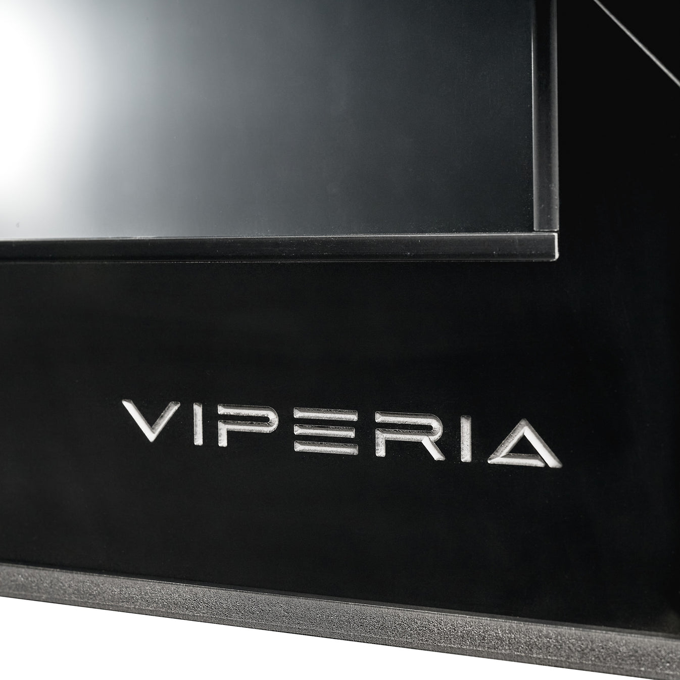 Viperia 90x45x45cm - PVC Vivarium - Sliding / Solid / Black