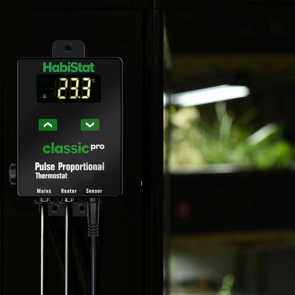 HabiStat Classic Pro Pulse Proportional Thermostat, Black, 450 Watt