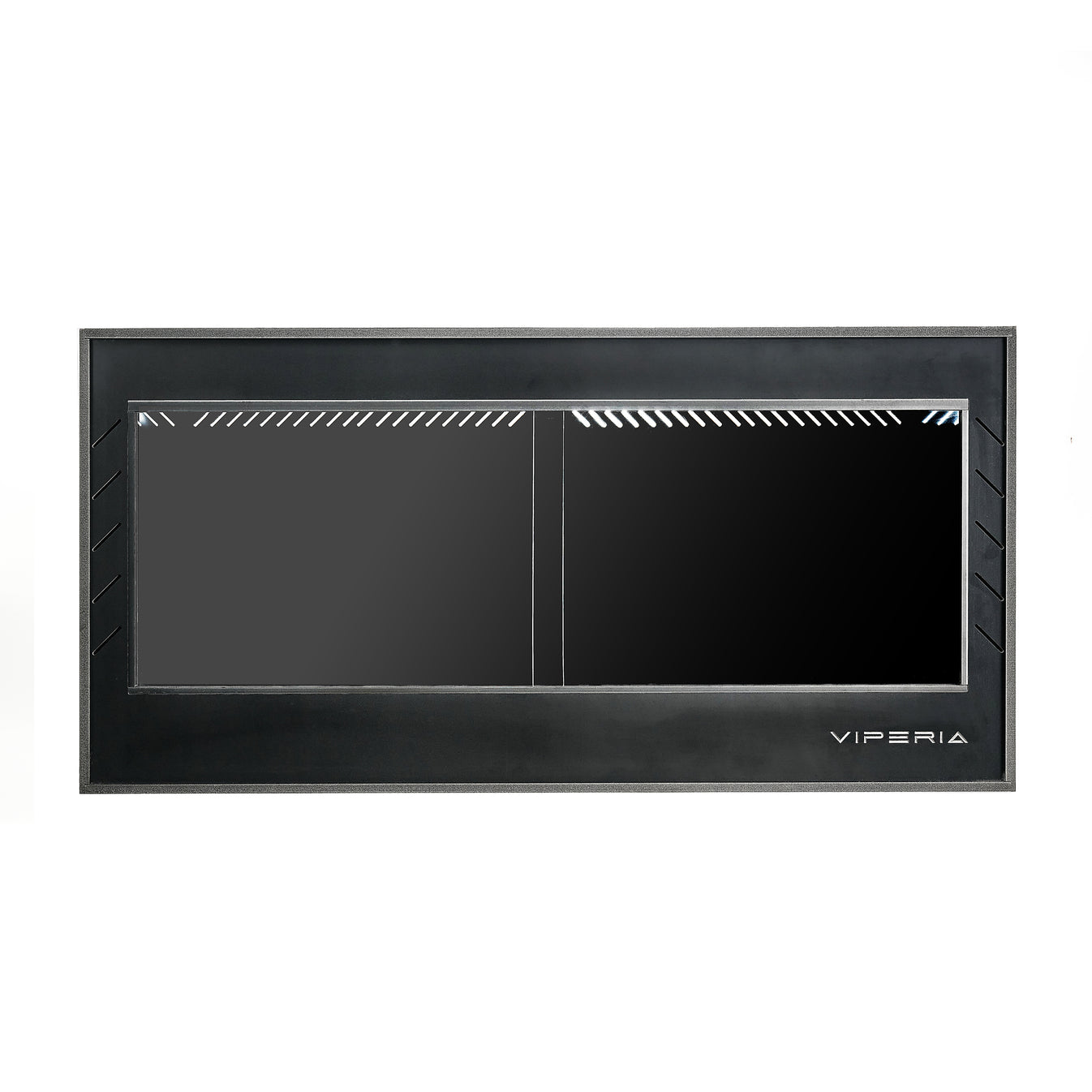 Viperia 90x45x45cm - PVC Vivarium - Sliding / Solid / Black