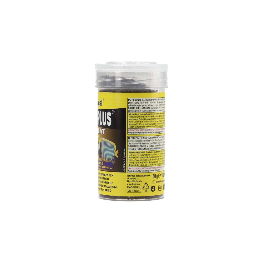 Tropical D-Allio Plus Granulat product information