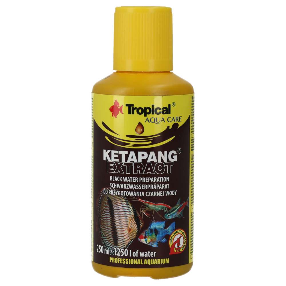 Tropical Ketapang Extract 250ml label information