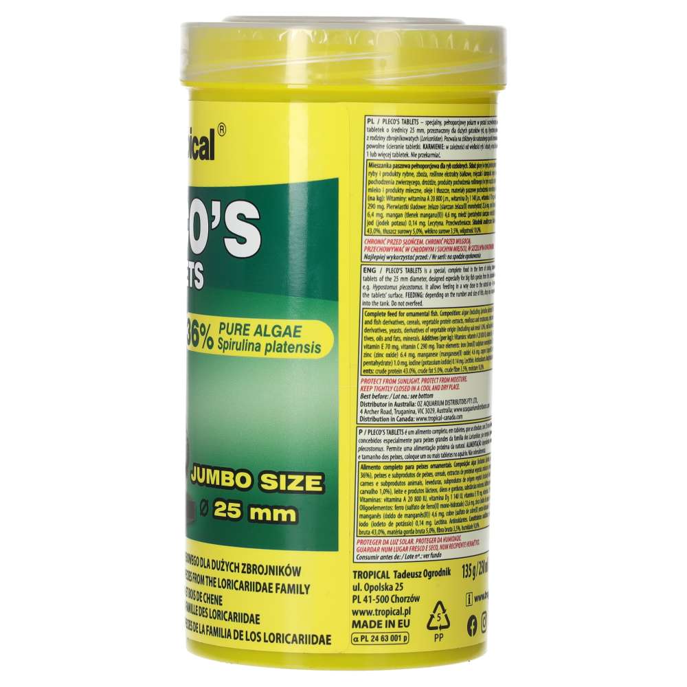 Tropical Pleco's Tablets product image 3