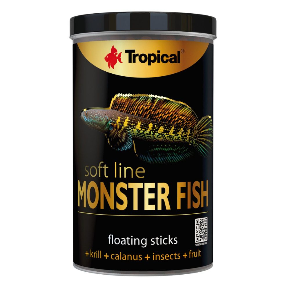 Tropical Soft Line Monster Fish 320g packaging