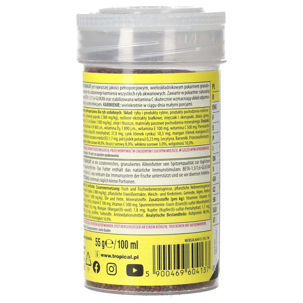 Tropical supervit granulat 55g product image 4