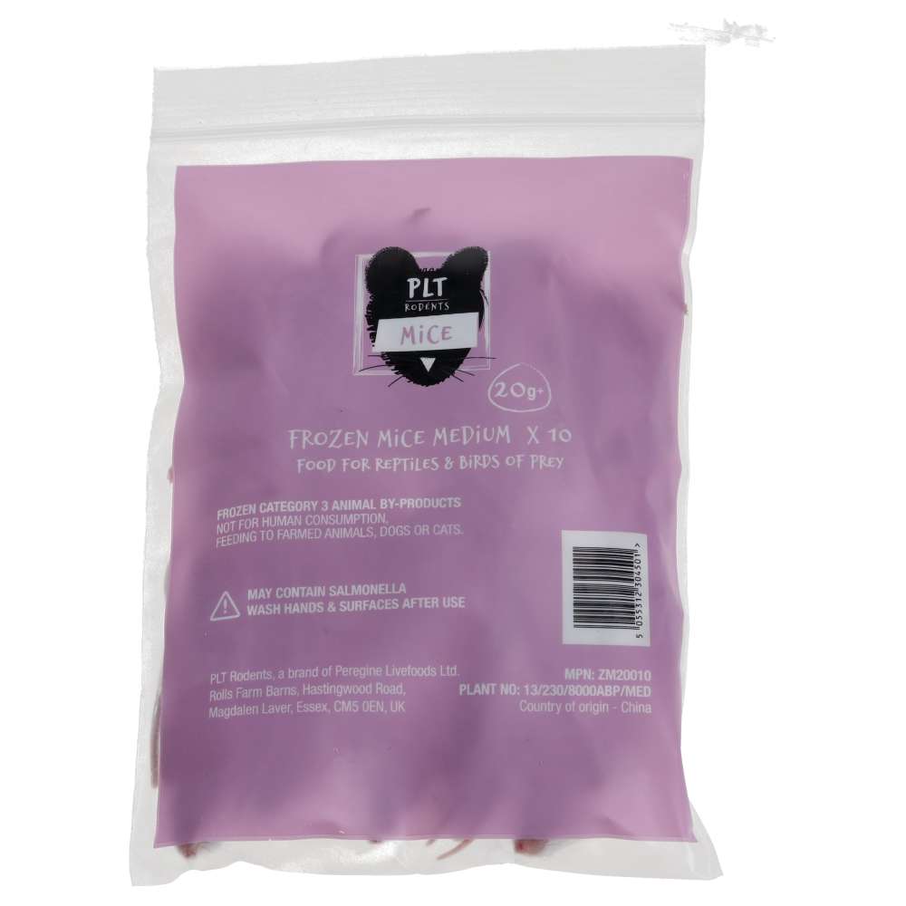 Frozen Mice (Pack Sizes - Delivery Available)