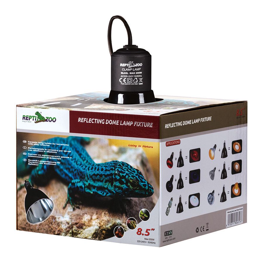 ReptiZoo Reflecting Lamp Dome DEEP - Max 200w