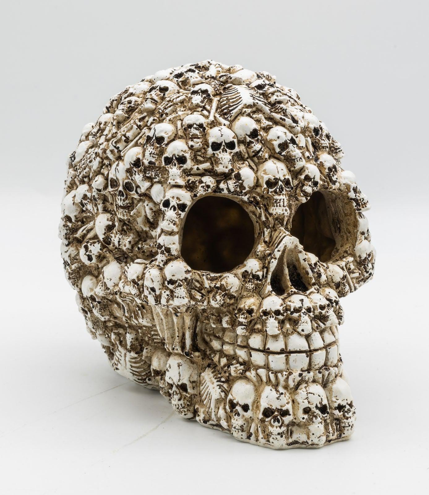 AquaSpectra Decorated Skull, 15cm
