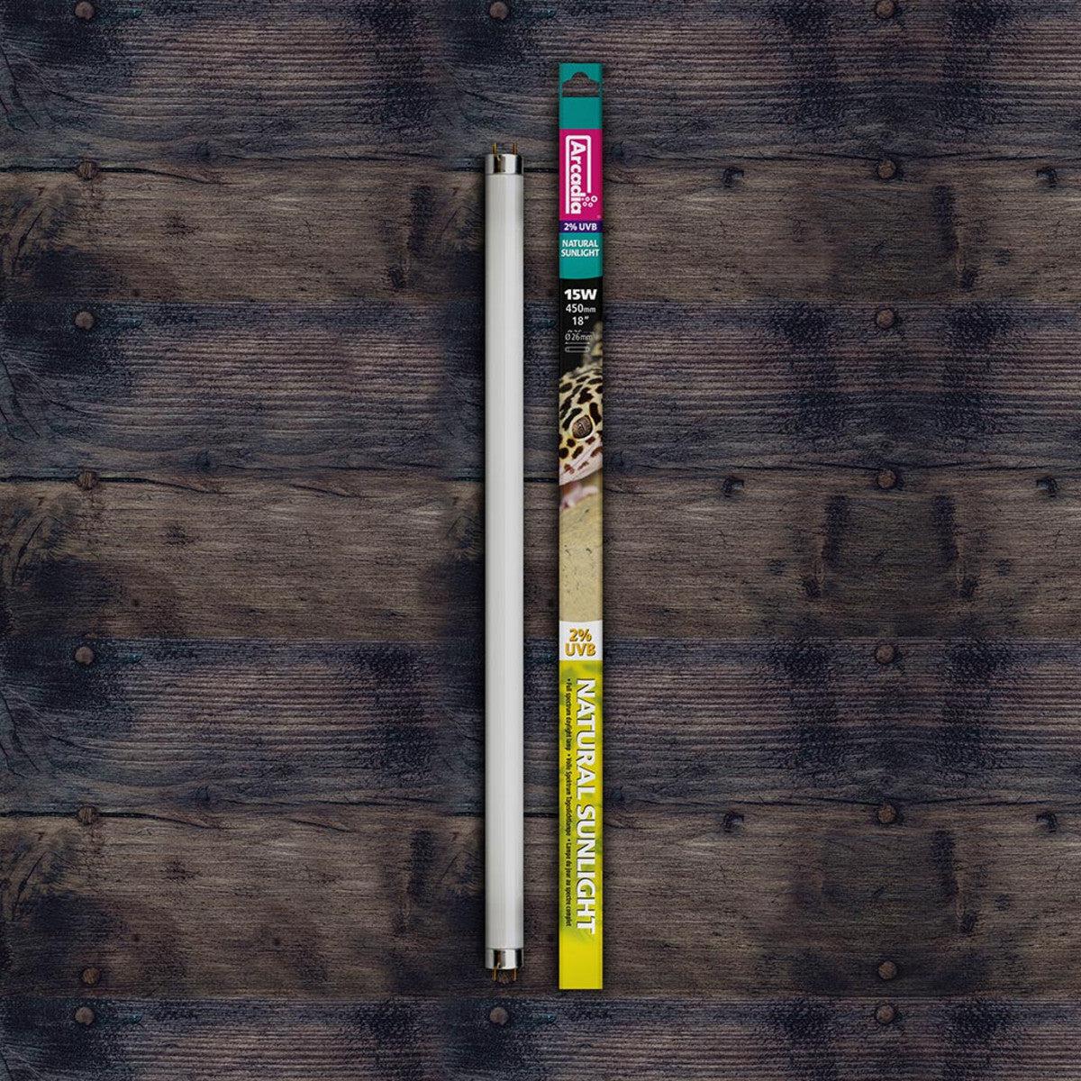 Arcadia Natural Sunlight, 2% UVB T8 Lamp