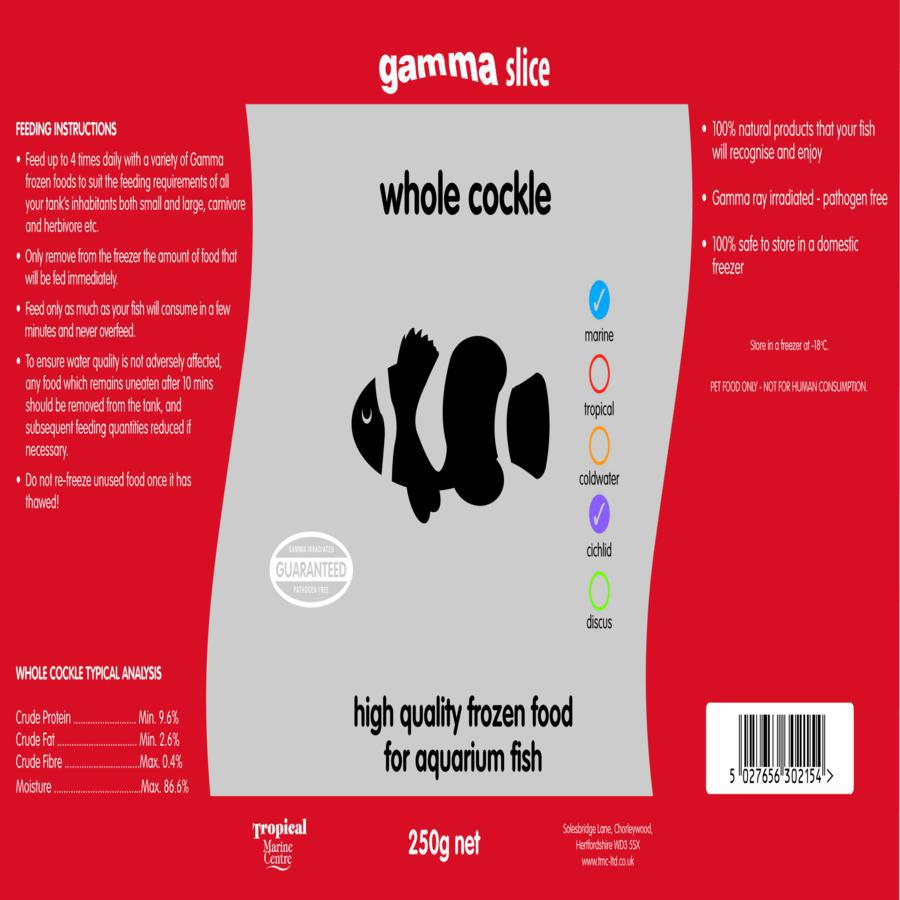 Gamma SLICE Frozen Aquatic Food, 250g