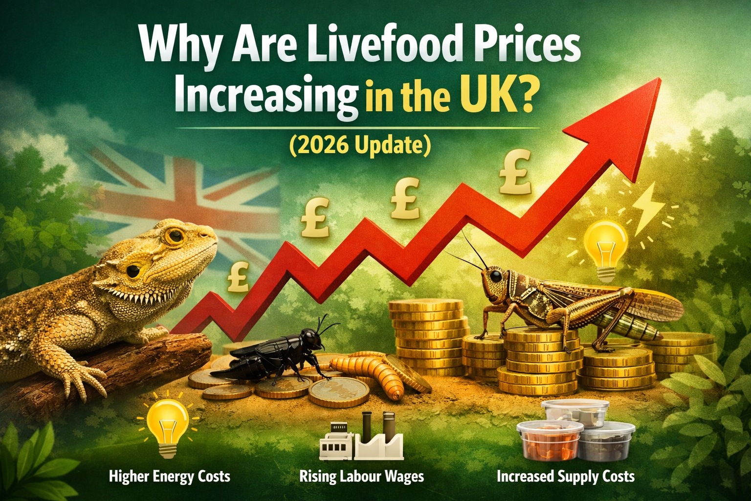 Why Livefood Prices Are Increasing in the UK