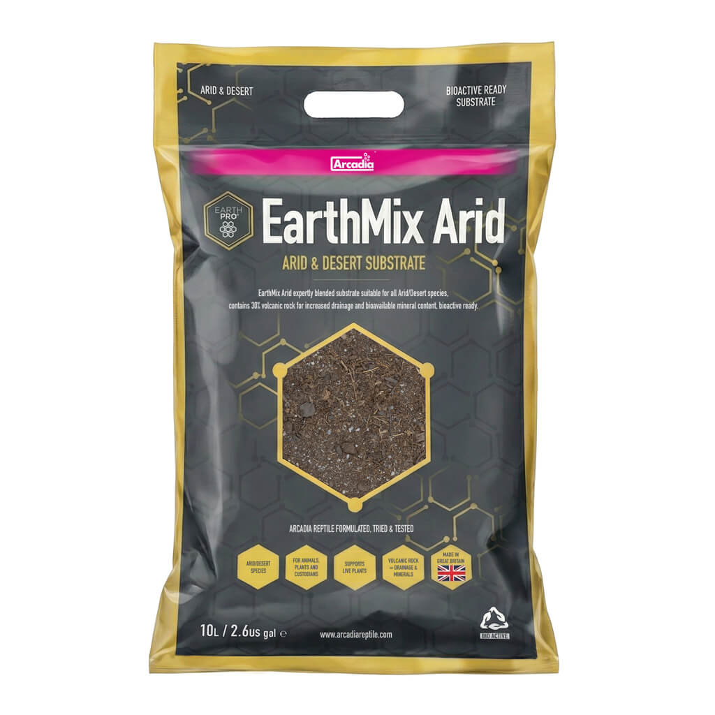 Arcadia EarthMix Bioactive Substrate (Tropical, Arid & Prairie) – Reptile Soil
