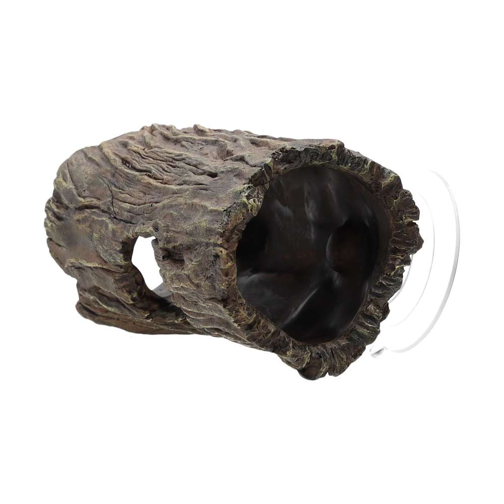 Aquaspectre Mini Log Hide with suction Cups 155x85x75mm