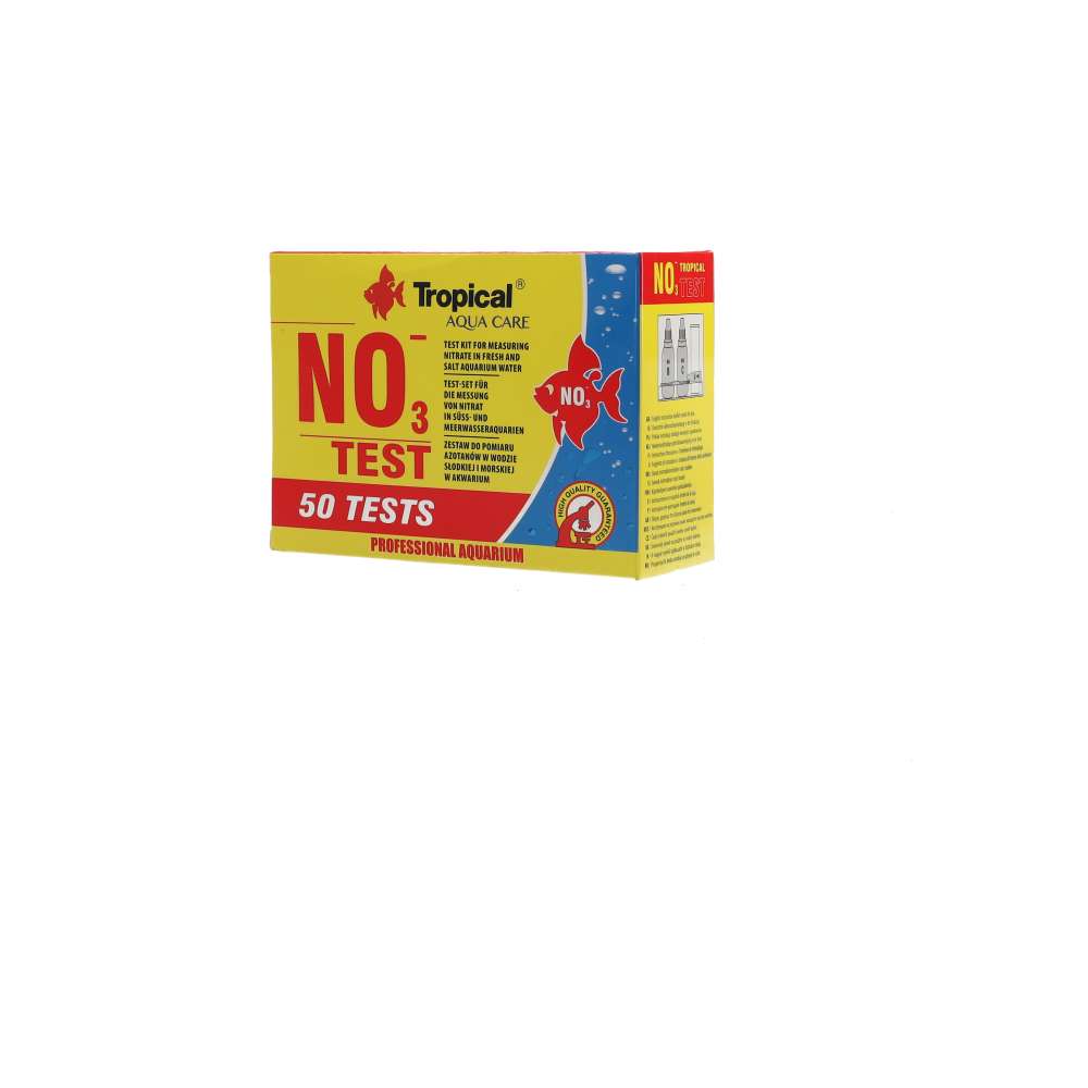 Tropical NO3 nitrate test kit packaging