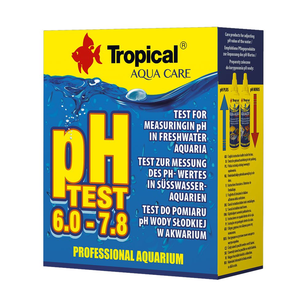 Tropical pH test 6.0 to 7.8