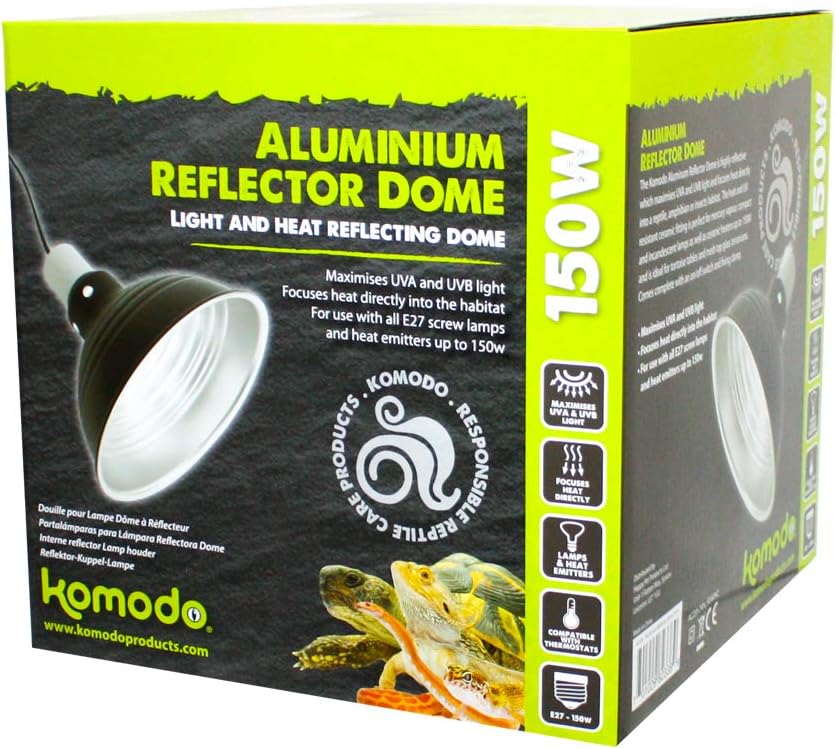 Komodo Aluminium Reflector Dome 21cm