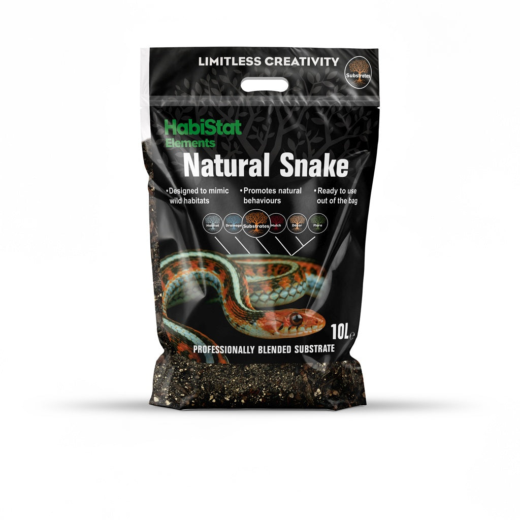 HabiStat Natural Snake Substrate (Bioactive & Naturalistic Blend)
