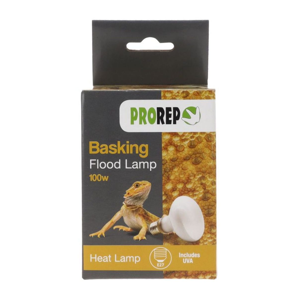 ProRep Basking Flood Lamp 100W ES – single lamp packaging