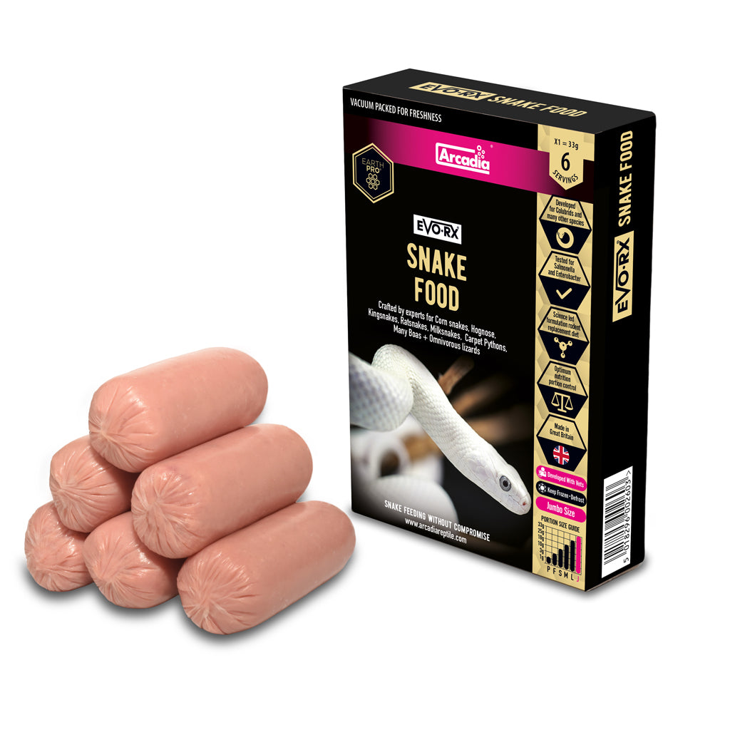 EvoRx Snake Food | Arcadia RX Alternative to Frozen Rodents