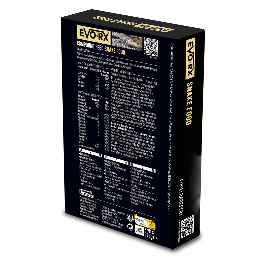 Arcadia EvoRx - Frozen Reptile Food