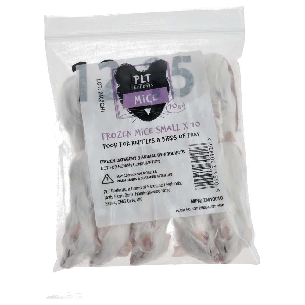 Frozen Mice (Pack Sizes - Delivery Available)