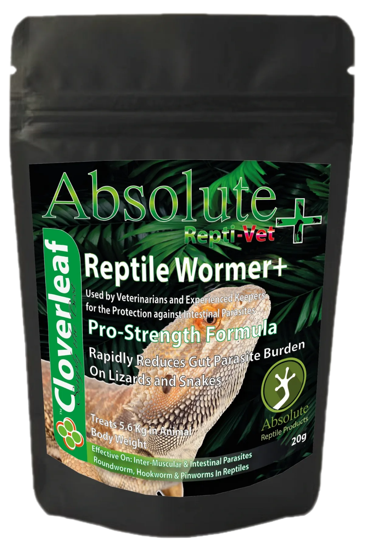 Cloverleaf Absolute Repti-VET Reptile Wormer+ 20g