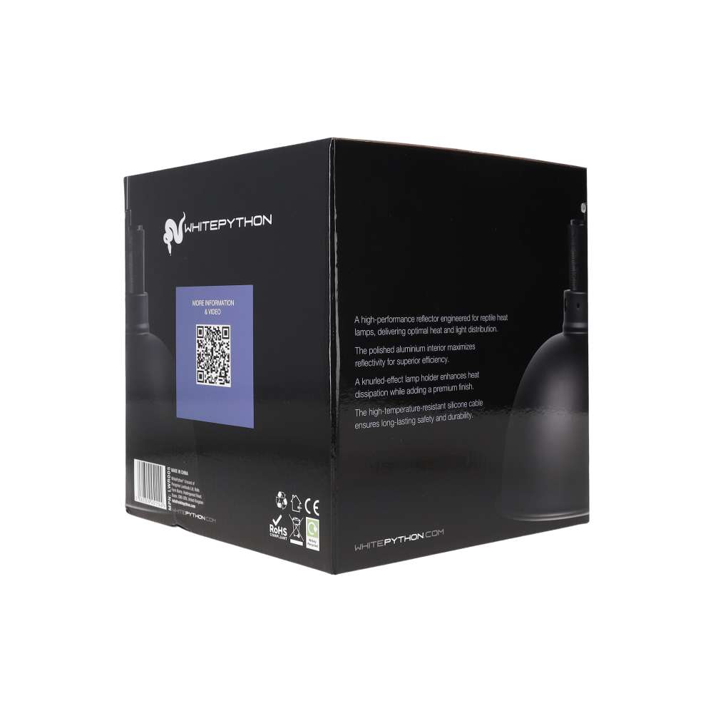 White Python NightForge Heat Lamp Reflector
