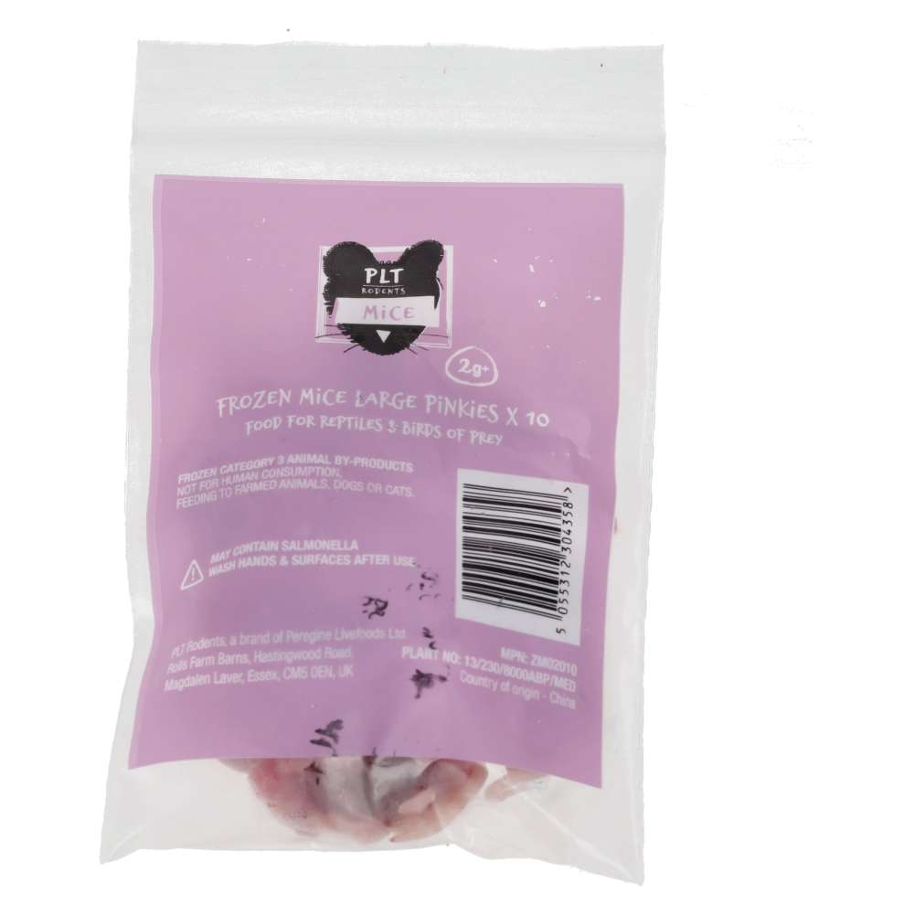 Frozen Mice (Pack Sizes - Delivery Available)