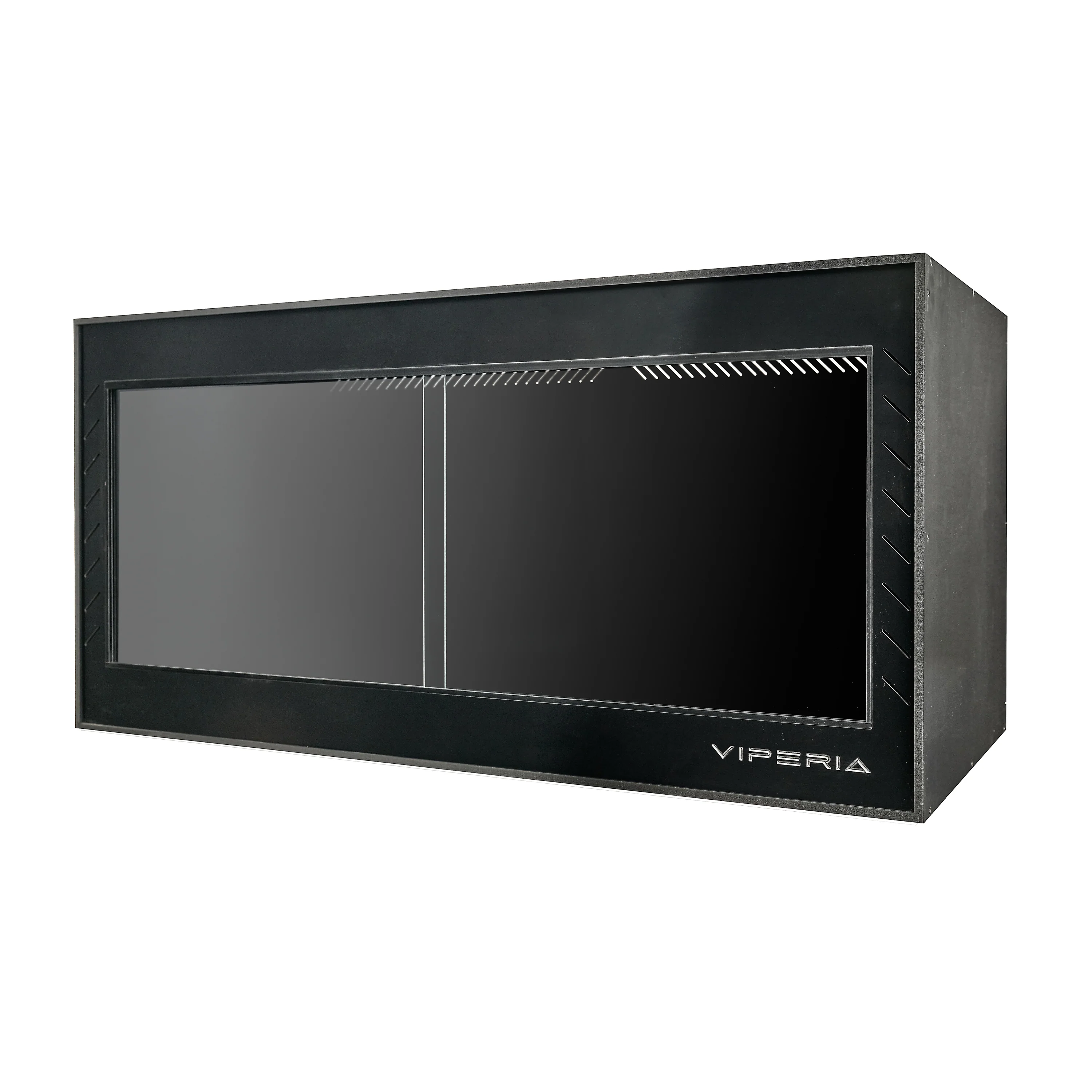 Viperia 120x60x60cm (Black) PVC Vivarium