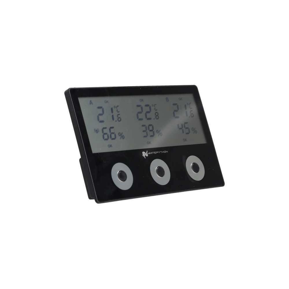 White Python Wireless Tri-Sense Thermo/Hygro