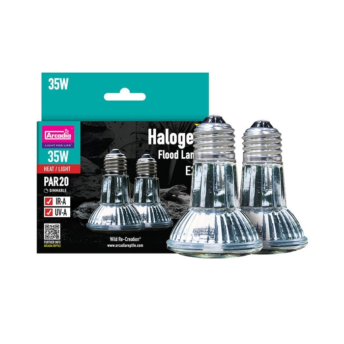 Arcadia Halogen 35w Twin Pack