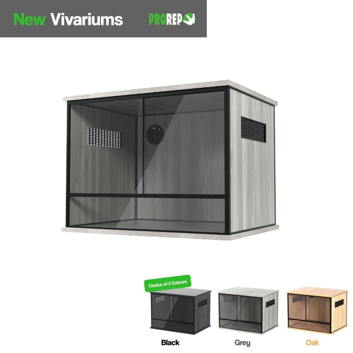 ProRep Wooden Vivarium (60x45x45cm) Small
