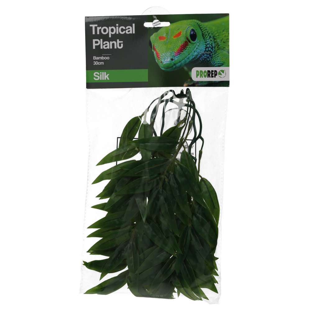 PR Silk Hanging Plant Bamboo 30cm