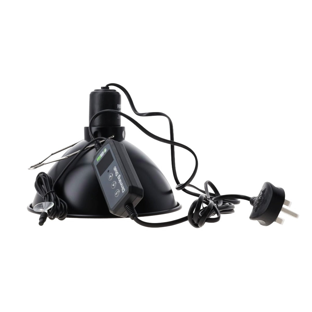 ProRep 150W Lamp Dome with integrated PID dimming thermostat and temperature probe