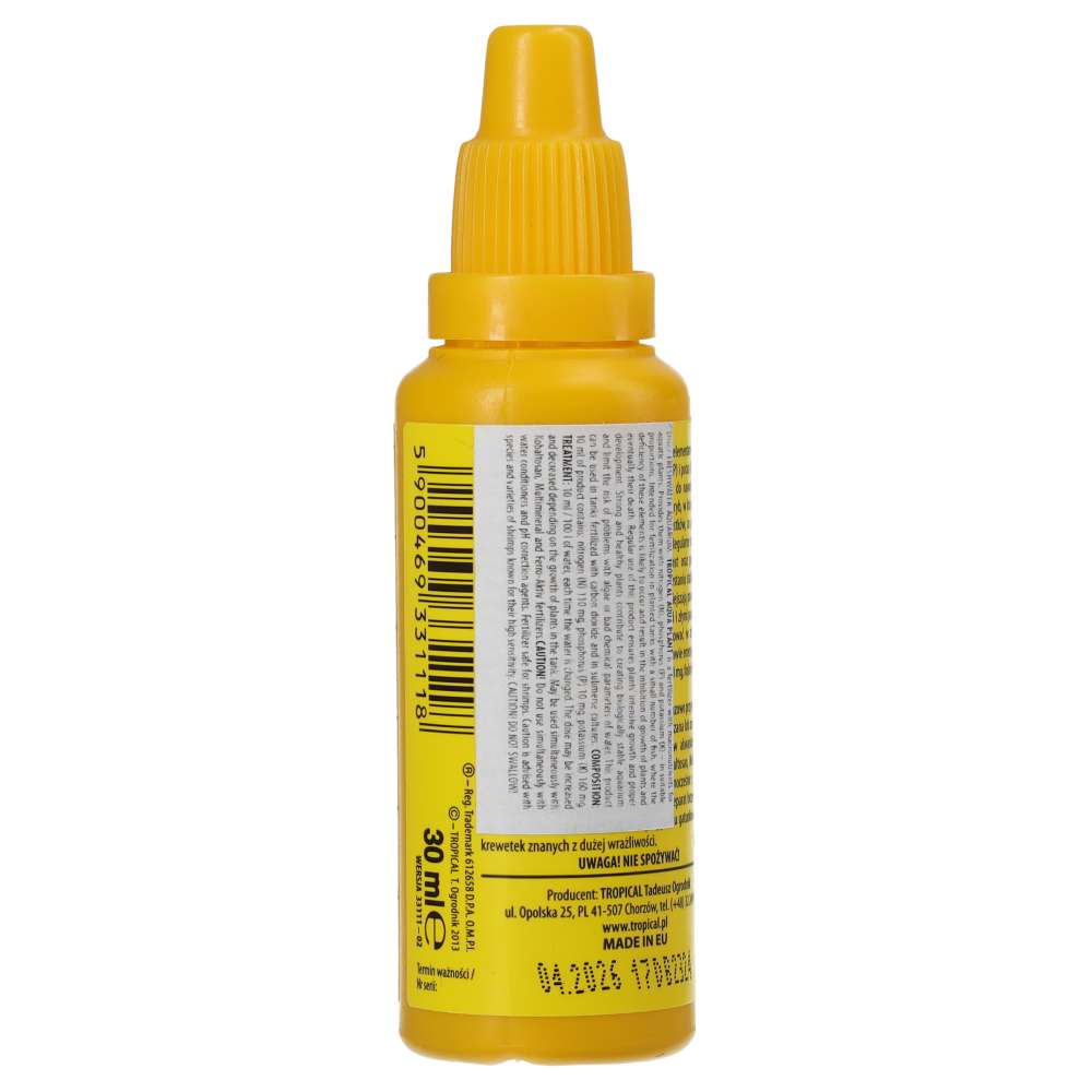 Tropical Aqua Plant dosage information