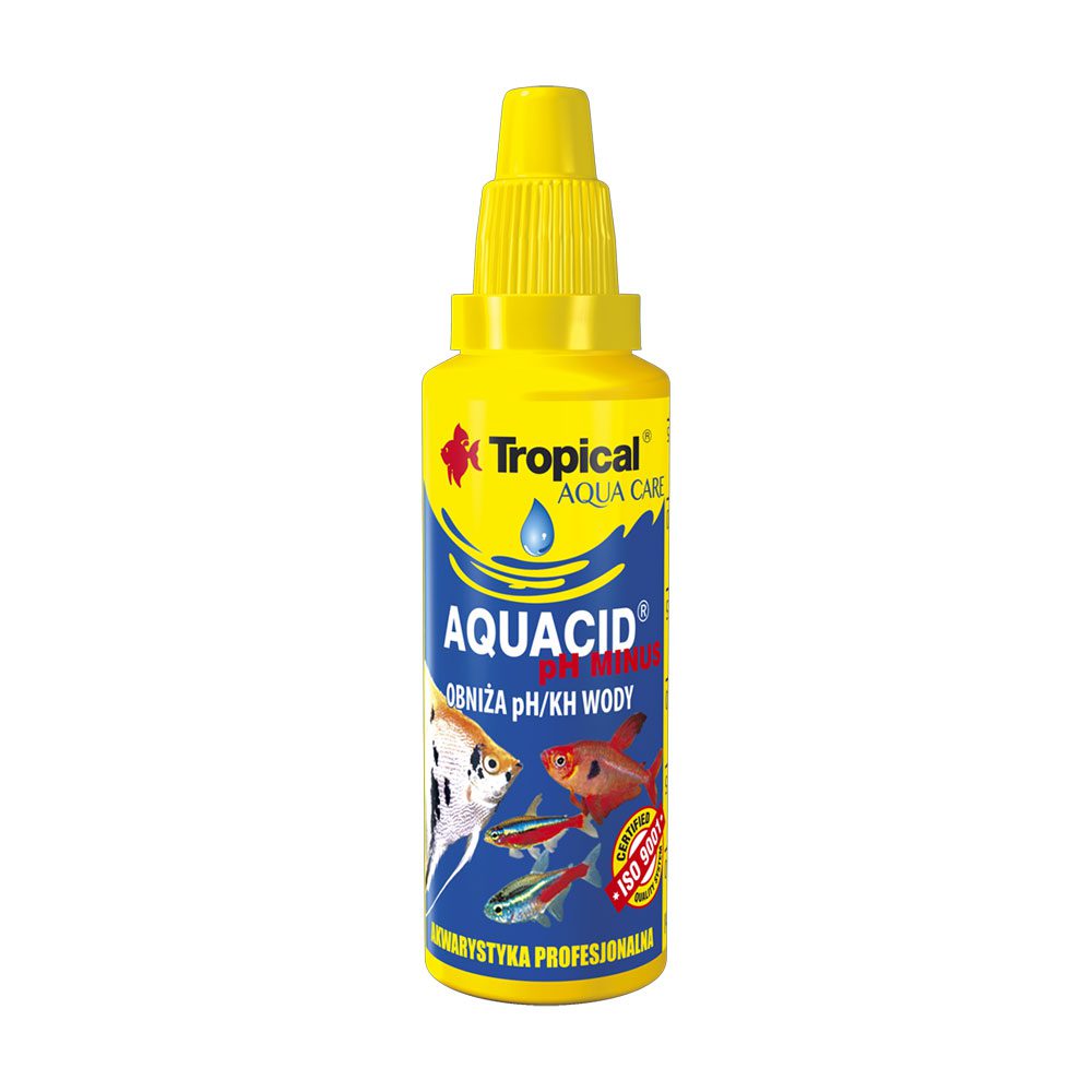 Tropical Aquacid pH Minus packaging