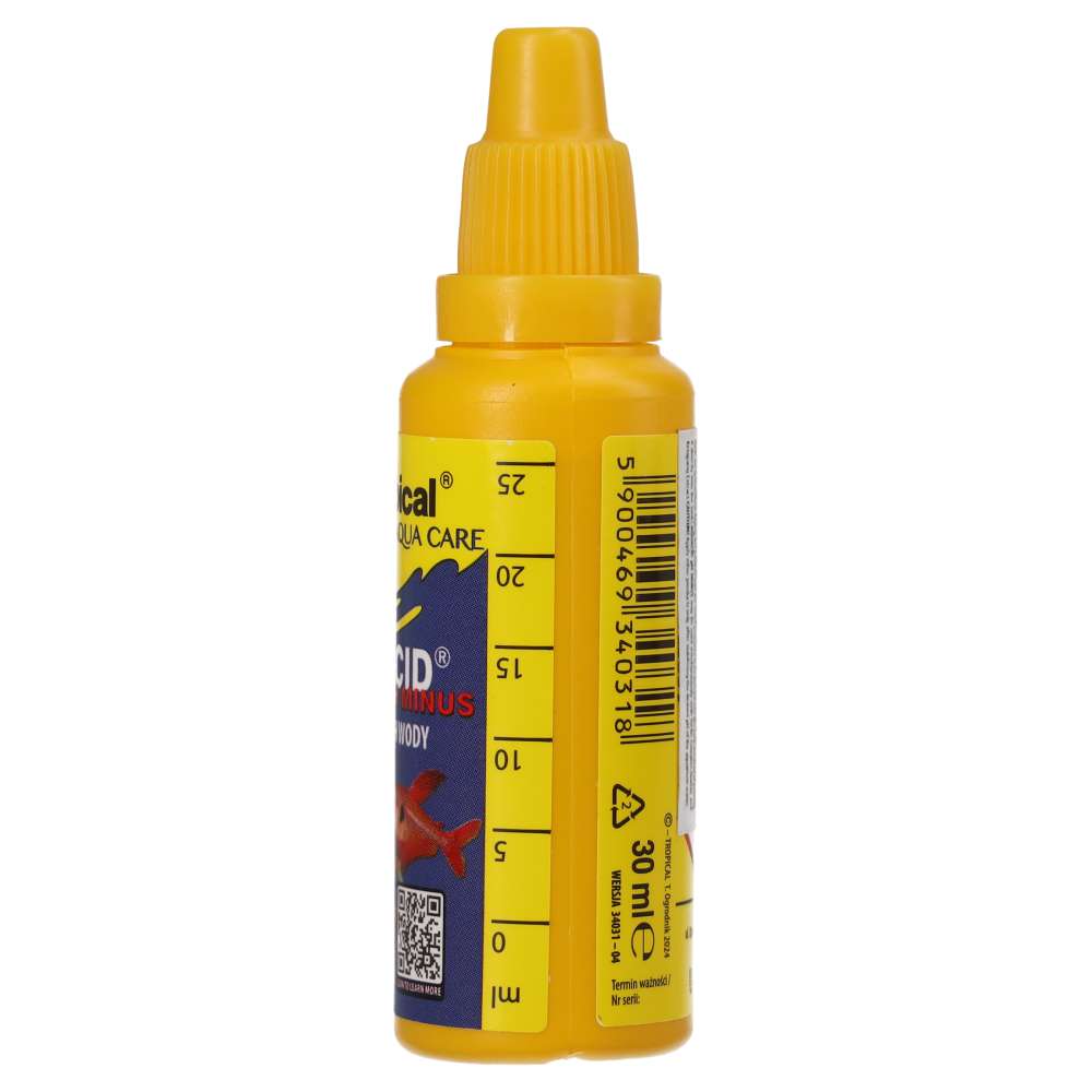 Tropical Aquacid pH Minus product information